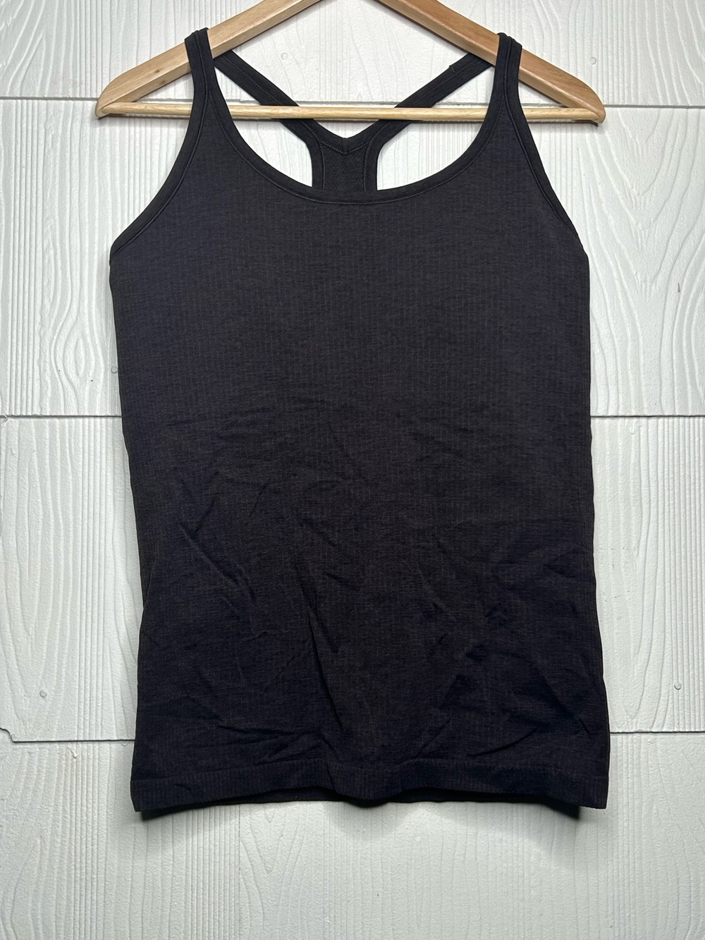 lululemon athletica Black Racerback Tank Top
